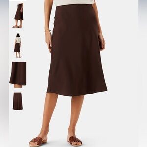 NWT Amour Vert Silk Skirt